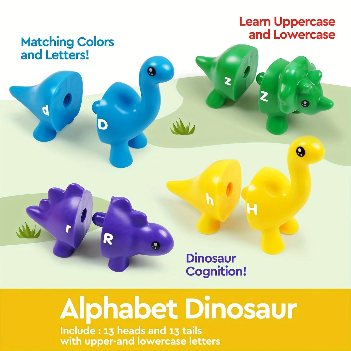 Dinosaur Alphabet Matching Game