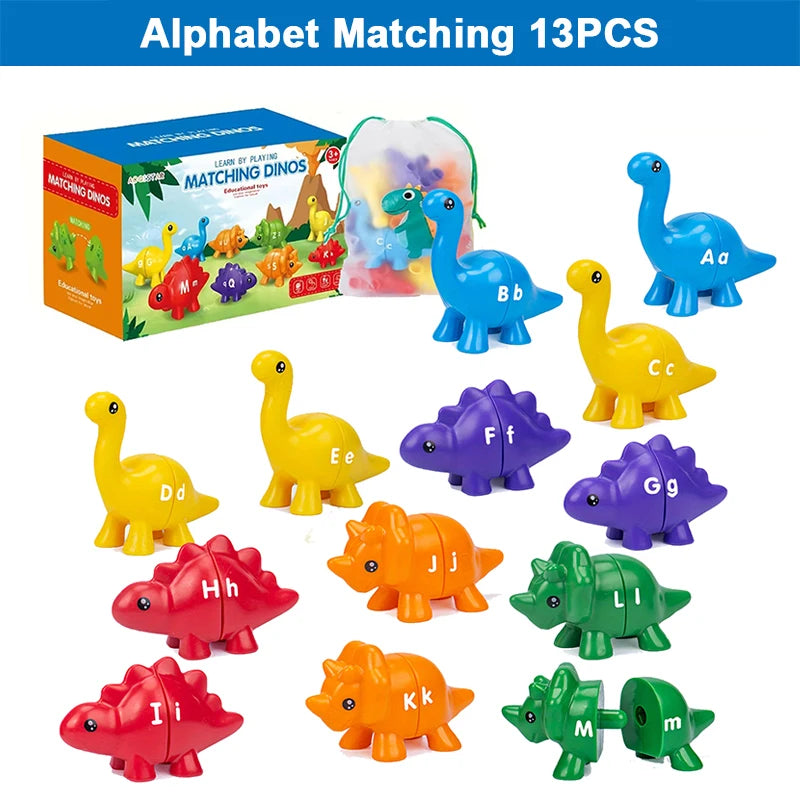 Dinosaur Alphabet Matching Game