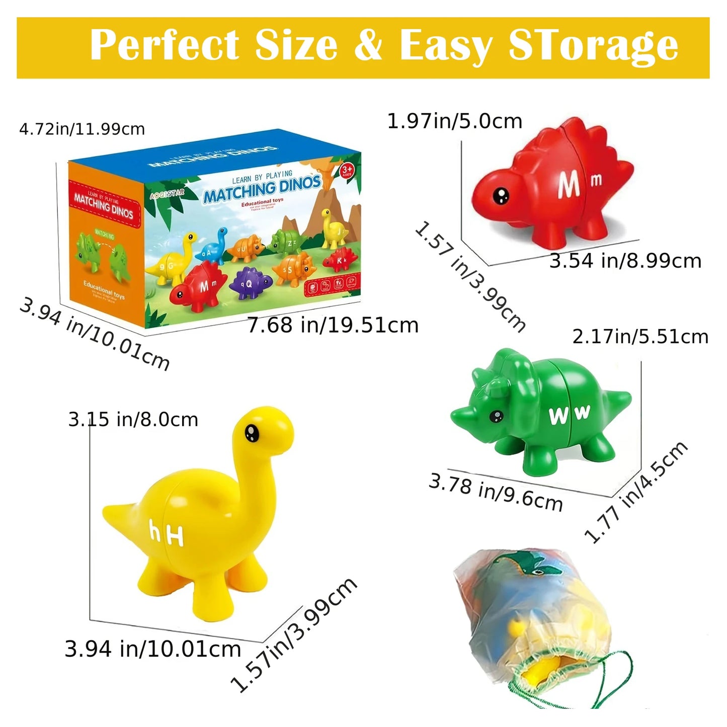 Dinosaur Alphabet Matching Game