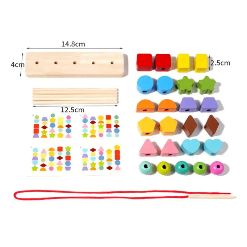 Bubbubs Wooden Stacking Blocks